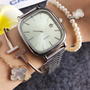 Reloj de Marca <span class=keywords><strong>Guess</strong></span> Geneva con Triángulo Invertido para <span class=keywords><strong>Mujer</strong></span> Venta al por Mayor de Fábrica con Correa de Silicona Estilo de Negocios Rejilla para Pareja o de Moda - Product Image 4