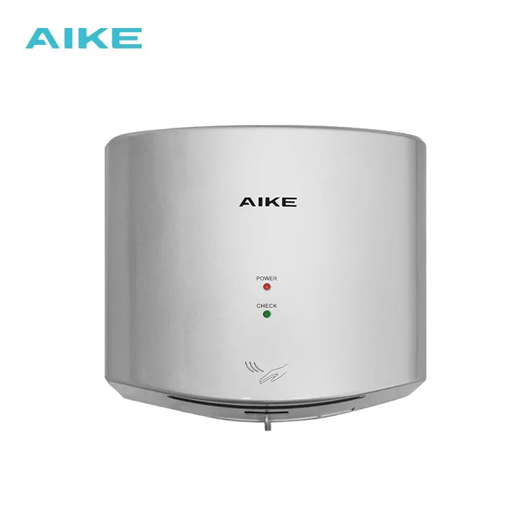 Сушилка для рук AIKE с автоматическим датчиком, 1400 Вт, высокоскоростная сушилка для рук в ванной комнате, туалете, уборной, хит продаж 2022