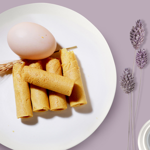 Galletas Crujientes de Oblea con Sabor a Cebolla, Sabor <span class=keywords><strong>Original</strong></span>, Rollo de Huevo 208g, Galletas Chinas Tradicionales - Product Image 4