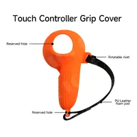 FICEP pour Quest 3 poignée en Silicone étui de protection résistant à la sueur contrôleur tactile Protection pour Quest 3 VR accessoires