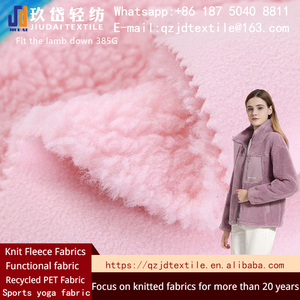 Trung Quốc Nhà Máy mới <span class=keywords><strong>100</strong></span>% <span class=keywords><strong>polyester</strong></span> <span class=keywords><strong>sherpa</strong></span> vải <span class=keywords><strong>Sherpa</strong></span> lông cừu ngoại quan vải da lộn - Product Image 2