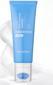 El mejor limpiador <span class=keywords><strong>de</strong></span> poros hidratante con aminoácidos espumosos para brillo facial Original con cepillo <span class=keywords><strong>de</strong></span> silicona 120g - Product Image 5