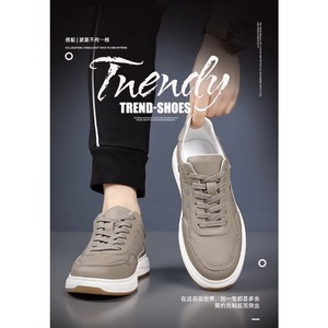 Nouvelle Arrivée 2025 – Baskets Décontractées et Habillées pour Hommes en Cuir Pleine Fleur, Respirantes et Résistantes à l'Usure, Blanches, Toutes Saisons - Product Image 6