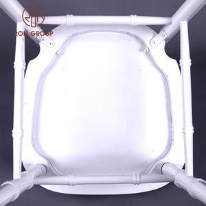 Chaises de réception empilables en plastique <span class=keywords><strong>blanc</strong></span> pour événements de luxe, banquets, mariages, hôtels et salons - Product Image 5