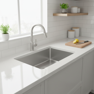 [CALMFORTE] CALMFORTE 540 Hygienic Kitchen Sink with Corrosion Resistant Steel and Easy Maintenance - Product Image 3