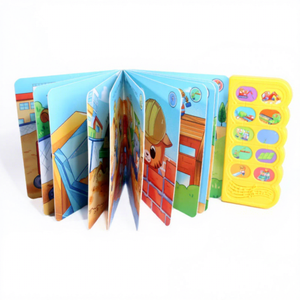 Libros de Audio Educativos Personalizados de Tapa Dura para Niños con 10 Botones para Jóvenes Aprendices - Product Image 2