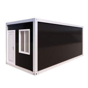 บ้านสำนักงานสำเร็จรูปทรงสี่เหลี่ยมขนาด 6x4 เมตร ดีไซน์อุตสาหกรรม แบบพกพา - Product Image 4