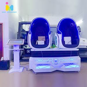 9D VR Egg chairs 2 players game machine-Guangzhou SQV Amusement