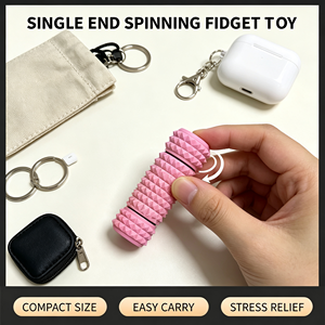3D-Druck 360 °   Rotierendes Schrauben-Fidget-Spielzeug mit Farbverlauf, tragbares Taschen-Stressabbau- und Stimulations-Fidgeter - Product Image 4