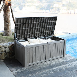 Bon marché Boîte de rangement en plastique étanche pour jardin de 119 gallons pour l'extérieur - Product Image 6