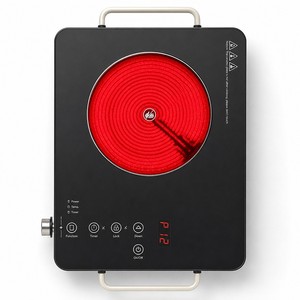 Plaque chauffante électrique <span class=keywords><strong>en</strong></span> céramique à brûleur unique infrarouge pour usage domestique, cuisinière commerciale haute puissance pour restaurant KI02005 - Product Image 1