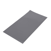 Tissu isolant en fibre de verre en silicone à excellente isolation thermique, conducteur thermique, gris, tissu isolant, tension nominale 6kV pour CPU/GPU/LED