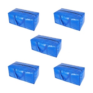 Sacs de rangement <span class=keywords><strong>écologique</strong></span>s pliables sur mesure, réutilisables, extra grands, en PP tissé, pour déménagement - Product Image 2