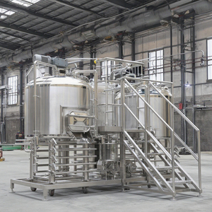 Equipo de cervecería artesanal Microcervecería Sistema de cervecería para cerveza Bebidas Vino Máquinas-Equipo de microcervecería para alcohol - Product Image 6