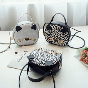 Bolso de mano de red para mujer, bandolera de moda para celebridades, bolso de mano para chica, monedero desenfadado con estampado de gato, gran oferta, 2021 - Product Image 4