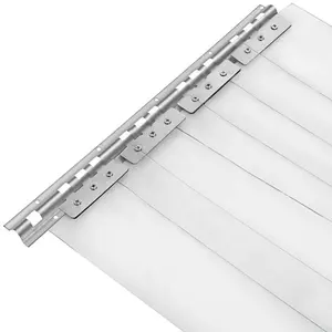 Cortinas de plástico industrial de superfície, folha de cortina de ar