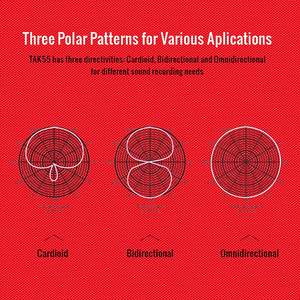 Pour Takstar TAK55 grand diaphragme 34MM Microphone à condensateur filaire Studio Radio enregistrement diffusion en direct avec choc <span class=keywords><strong>Mou</strong></span> - Product Image 5