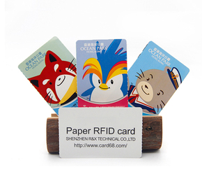 Kartu Bus Kertas <span class=keywords><strong>RFID</strong></span> 13.56Mhz Laris Manis, Cetak Kustom Tiket Metro NFC untuk Pemerintah - Product Image 4