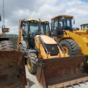 Chargeuse-pelleteuse d'occasion JCB 3CX 4CX Machine de construction mécanique Tracteur compact d'occasion avec pelleteuse vente en Chine Shanghai - Product Image 1