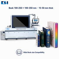 Machine d'impression numérique entièrement automatique CSJ-EDGE3000 pour les bords des livres, imprimante jet d'encre pour les bords pulvérisés des livres reliés, fournisseur