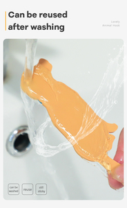 Móc Treo Tường Hình Đuôi Động Vật Móc Treo Khăn Silicon Đồ Trang Trí Móc Chìa Khóa Quà Tặng - Product Image 2