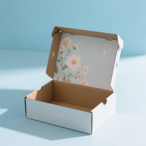 Có thể gập lại các tông hộp giày bao bì tùy chỉnh in hộp lưu trữ cho nhà bán lẻ hiển thị - Product Image 2