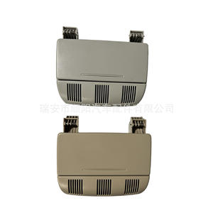 Boîte de rangement de toit de voiture, couvercle de toit gris beige 1Z0868565F 1Z0868565E, type plat en plastique, couvre-bagages - Product Image 4