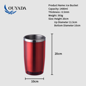 Hielera de Acero Inoxidable de 3L 8L 10L 12L Personalizada Directo de Fábrica, Ecológica, para Cerveza, <span class=keywords><strong>Bacardi</strong></span> y Frutas - Product Image 6