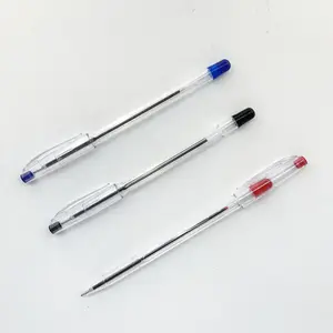 ペンメーカー卸売シンプルで安いプラスチックボールペン販促用ボールペン学校に戻るペン