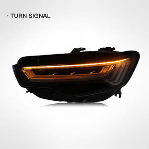 Ensemble de phares à LED pour <span class=keywords><strong>Audi</strong></span> <span class=keywords><strong>A6</strong></span> 12-18 avec feux de jour à LED, clignotants, 12V - Product Image 4