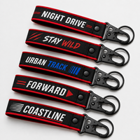 Porte-clés promotionnels personnalisés avec logo brodé, lanières, jet tags et mousquetons – Accessoires sur mesure