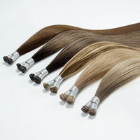 Extensions de cheveux humains européens Remy doublement étirés de qualité supérieure Newtimes pour une cuticule intacte, 14 à 26 pouces, toutes les couleurs