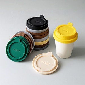 Tapa de Silicona de Grado Alimenticio Personalizada Profesional para Tazas de Café, Tapas Antiderrames para Tazas de Cerámica, Vidrio y Plástico - Product Image 2