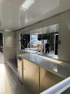 China Hot Sale <b>Concession</b> Food Kiosk Mobile Fast Street Snack Food Truck <b>Trailer</b> with Stainless Steel Workbench - Product Image 5