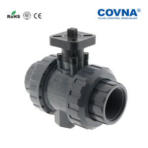 COVNA Vanne à boisseau sphérique électrique mini en PVC à double union, actionnée par moteur CC, avec garantie de 90 jours - Product Image 6