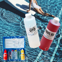 Kit de test de pH et de chlore de haute qualité pour piscines, kit de test de l'eau des piscines