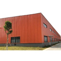 Structure en acier préfabriquée facile à construire pour entrepôt, conception de structure en acier pour entrepôt