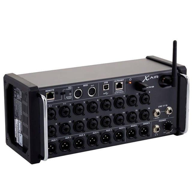 XR12 XR16 XR18 Rack Mount Professional Digital Mixer Built-in Wifi DSP Audio Mixer DJ Recording Studio with USB