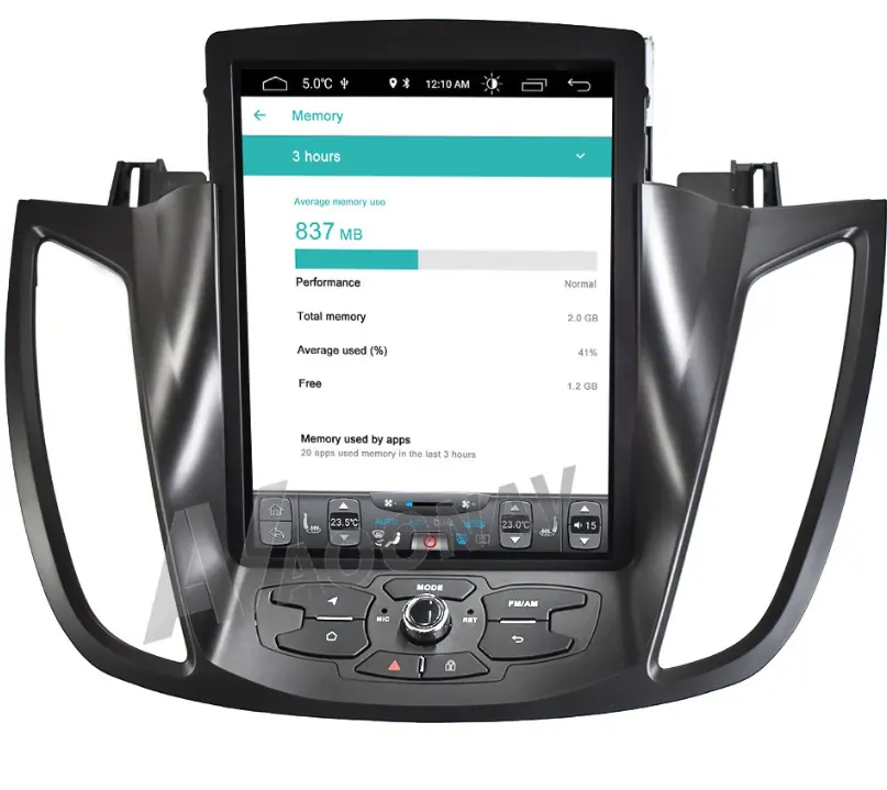 AOONAVTouch स्क्रीन ऑटो रेडियो स्टीरियो फोर्ड KUGA 2013 के लिए मल्टीमीडिया कार डीवीडी प्लेयर + जीपीएस नेविगेशन बीटी के साथ Autoradio वीडियो वाईफ़ाई