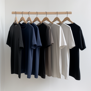 เสื้อยืดผ้าฝ้าย100% OEM สำหรับผู้หญิงและผู้ชายราคาถูก230กรัมเปล่าๆออกแบบได้เองสไตล์ลำลองขนาดใหญ่พิเศษ - Product Image 1