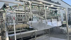 1500BPH Poultry Slaughtering Machines Full Automatic Slaughter House Chicken Processing Line