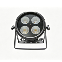 Projecteur LED de scène à 4 yeux IP67 extérieur 200W RGBW 4-en-1 COB pour éclairage événementiel