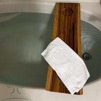 Plateau de bain en bois d'acacia de qualité supérieure pour baignoires petites et standard, plateau de bain en bois pour baignoire, plateau de bain pour spa à domicile