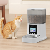 Comedero Inteligente para Mascotas Furrivo de 6L con Control por WiFi y Aplicación, Cámara HD de 4MP, Audio Bidireccional, Dispensador Automático de Comida para Perros y Gatos