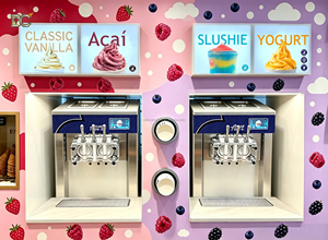 Commercial <b>Slush</b> & <b>Ice</b> Cream Combo <b>Machine</b> High Overrun Automatic 3 Flavors Soft serve <b>Ice</b> Cream making <b>Machine</b> with air Pump - Product Image 2