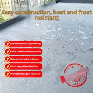Polyurethane Waterproof <b>Coating</b> High Elasticity for Roof Basement Bathroom Anti-Crack Waterproof <b>Paint</b> - Product Image 4