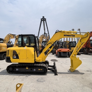 Mini-excavatrice sur chenilles Komatsu PC56 d'origine japonaise, haute qualité et prix bas, prête à être expédiée PC35 PC55 PC56 PC68 PC78 PC100 PC110 - Product Image 1