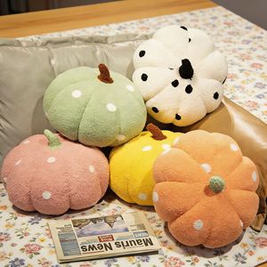 Nordic-style creative plush pumpkin throw <b>pillow</b>, cute round and irregularly shaped <b>sofa</b> cushion for living room. - Product Image 1