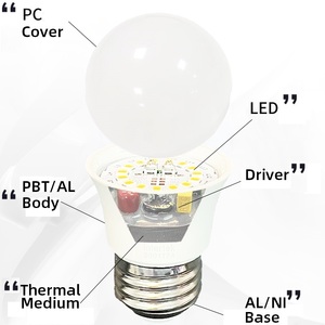 Sundy nhấp nháy miễn phí A15 TRIAC Dimmable 6.5W 120V E26 ETL FCC được liệt kê E26 bóng đèn LED - Product Image 2
