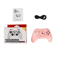Manette sans fil pour Switch 1 / Smartphone, compatible avec les téléphones Android/iOS/ordinateurs Win10/PS4, avec double vibration par moteur.